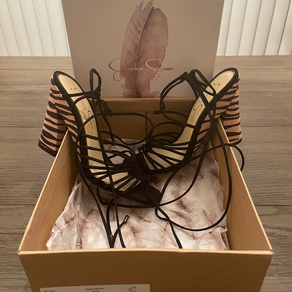 (SOLD)Jessica Simpson Heels - Picture 2 of 3